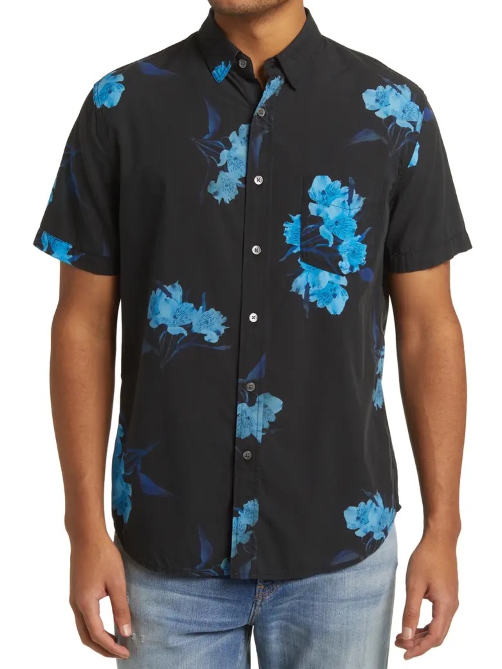 Rails Monaco Shirt in Surreal Flower Onyx